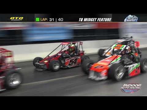 Allentown Indoor | TQ Midget feature race highlights