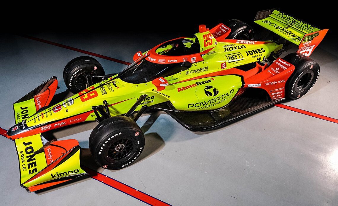Andretti Autosport reveals IndyCar livery for DeFrancesco