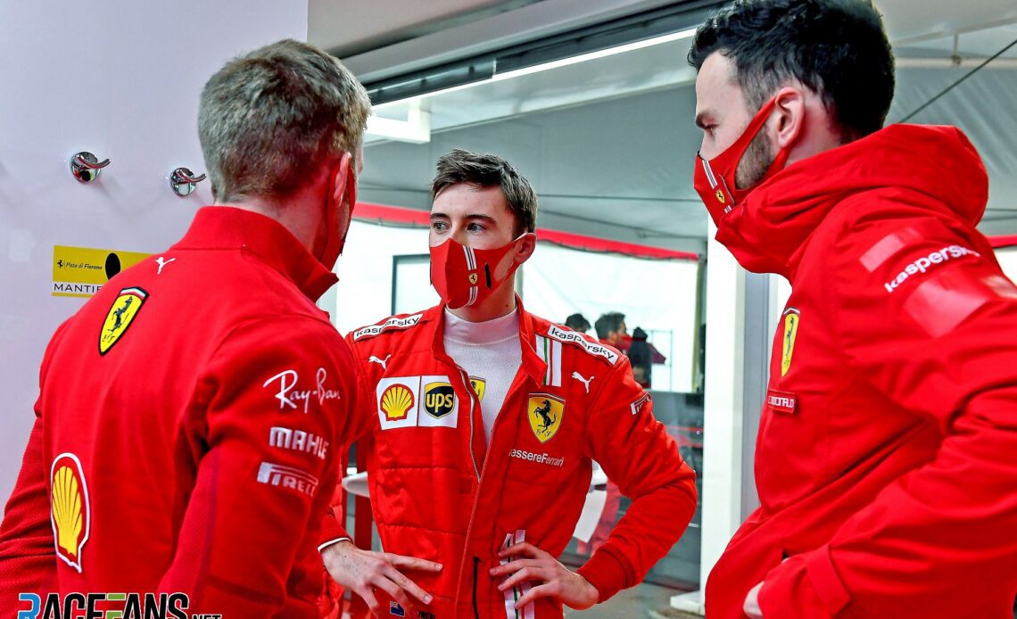 Marcus Armstrong, Ferrari, Fiorano, 2021