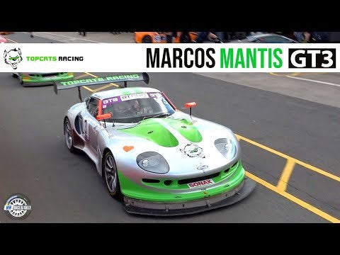 Back before GT3 was really a thing Marcos built this! It's a long way removed from modern GT3 cars with no driver aids at all! 😮