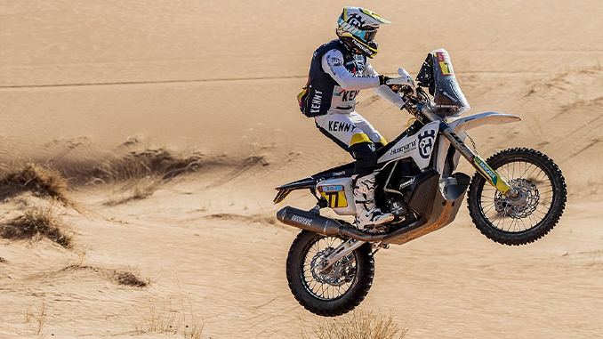 Benavides Claims Seventh on Dakar Rally Stage Eight