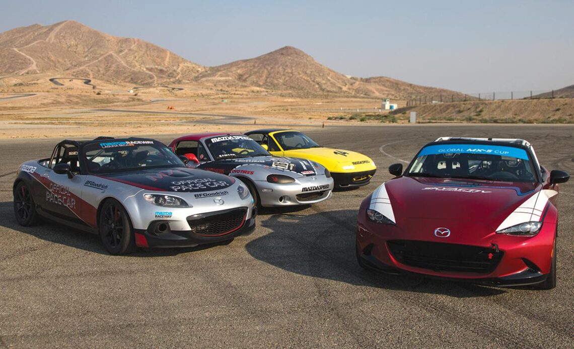 Comparing Miata Race Cars From All Four Generations | Articles