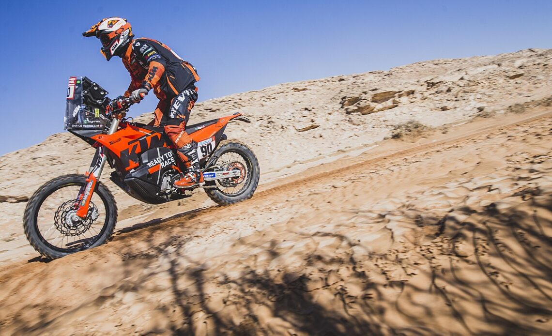 Danilo Petrucci takes Dakar stage win after Price penalty