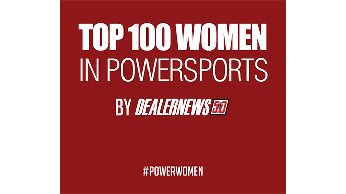 Dealernews Top 100 Women in Powersports presented at AIMExpo
