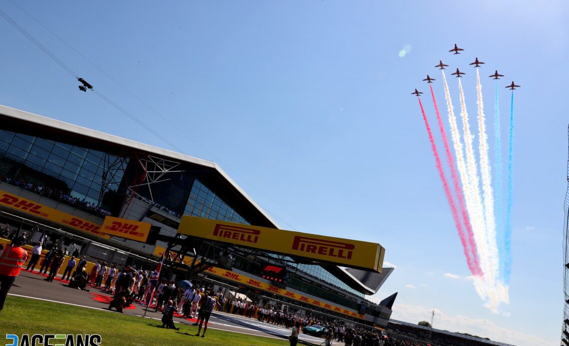 F1's plan to end military flypasts won't stop Red Arrows · RaceFans