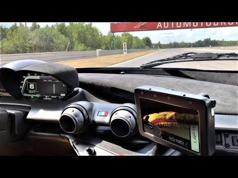 Ferrari FXX-K EVO onboard at Brno Circuit