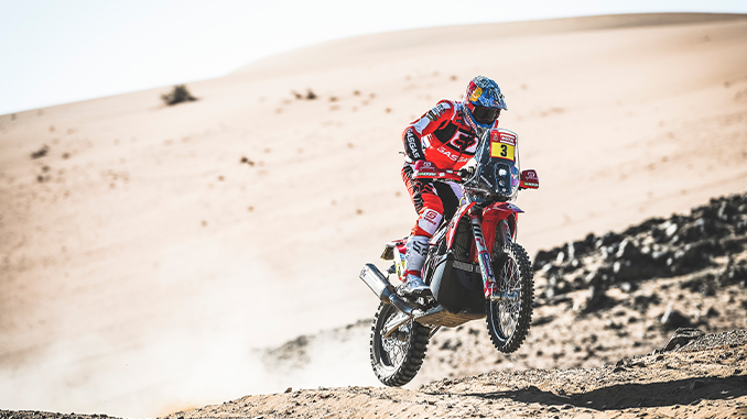 Former Dakar Champ Takes Provisional Event Lead