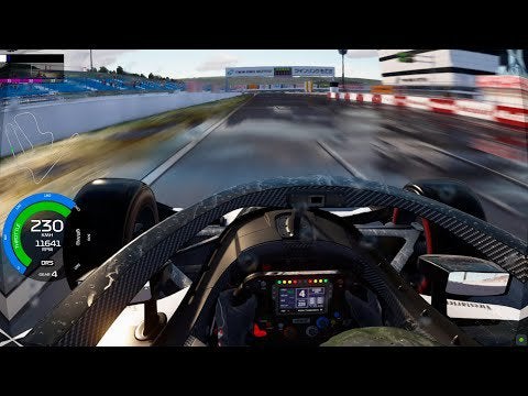 Formula Indy At Wet Twin Ring Assetto corsa