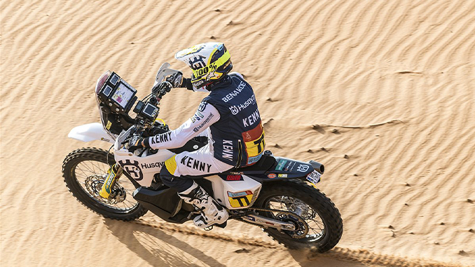 Fourth-Place Finish for Luciano Benavides on Dakar Stage Seven
