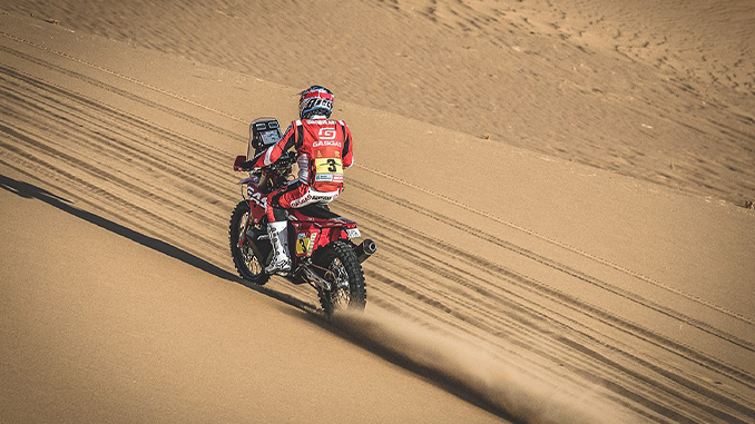 GASGAS Factory Racing’s Sam Sunderland Retakes Dakar Rally Lead