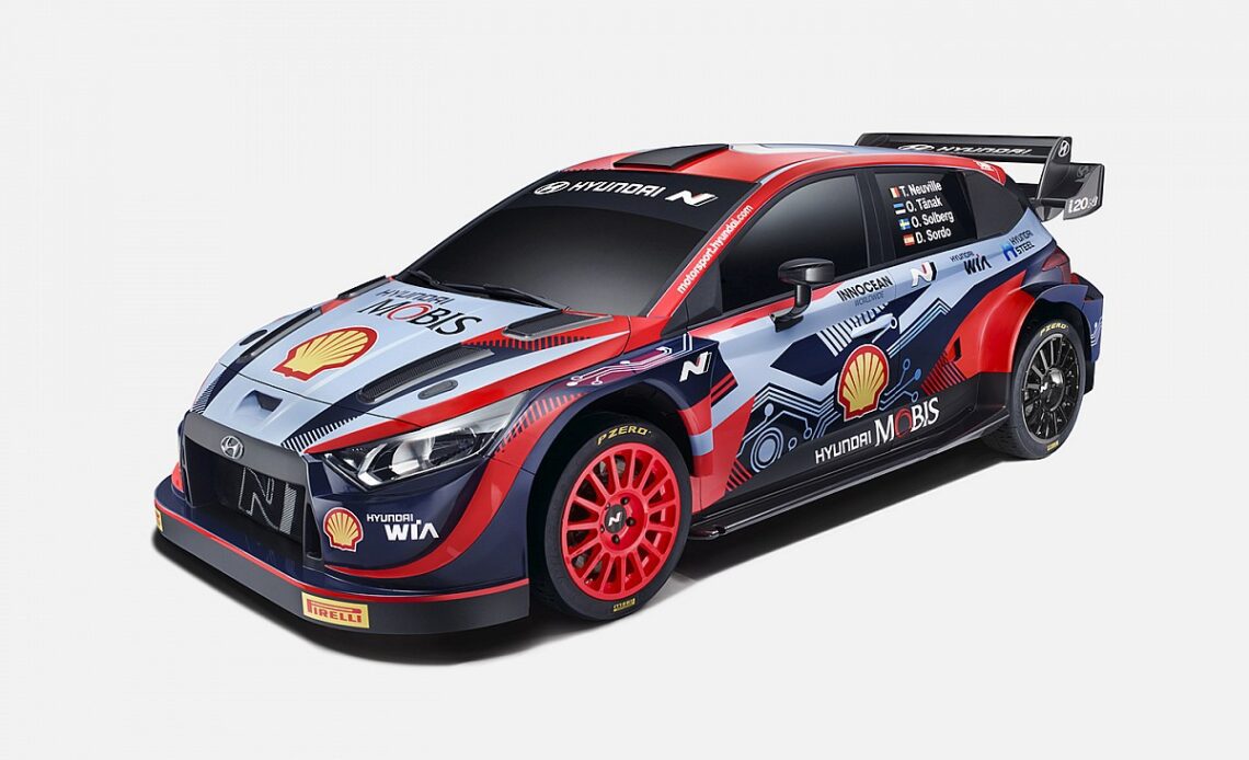 Hyundai becomes first WRC team to launch 2022 Rally1 car