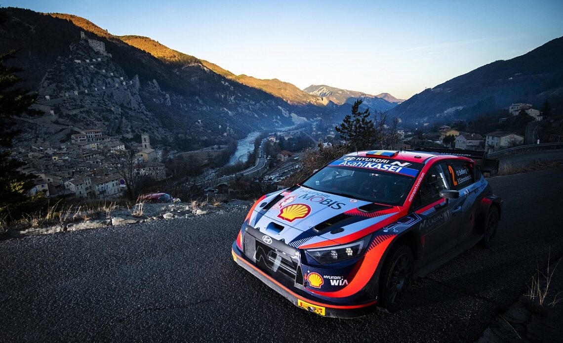 Hyundai working to fix 'scary' Rally1 WRC car after Monte Carlo issues