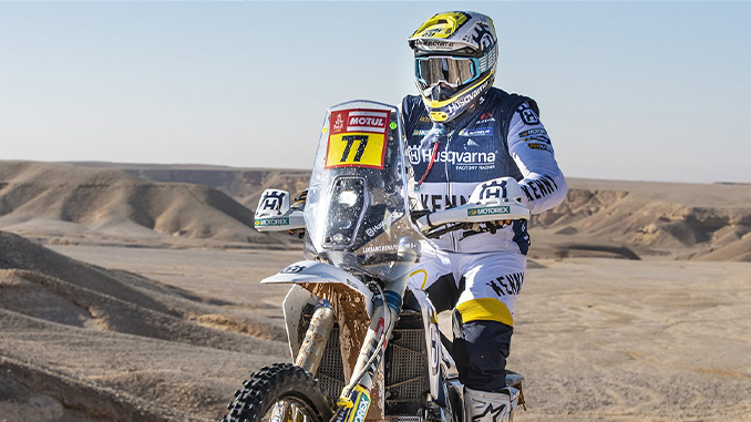 Luciano Benavides 11th Fastest on Stage Six at 2022 Dakar Rally