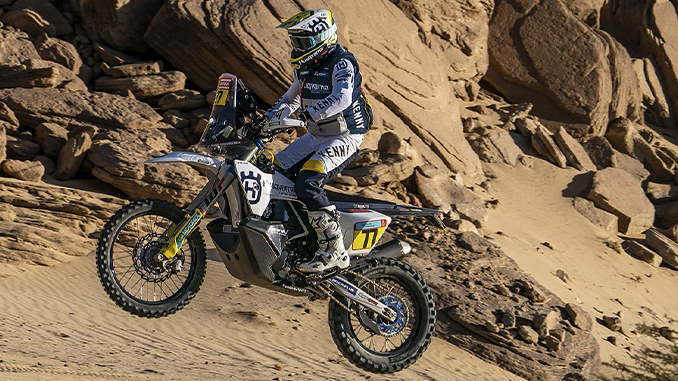 Luciano Benavides Battles Through Dakar Stage 11