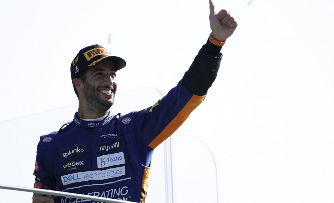 McLaren F1 driver Ricciardo receives Order of Australia honour