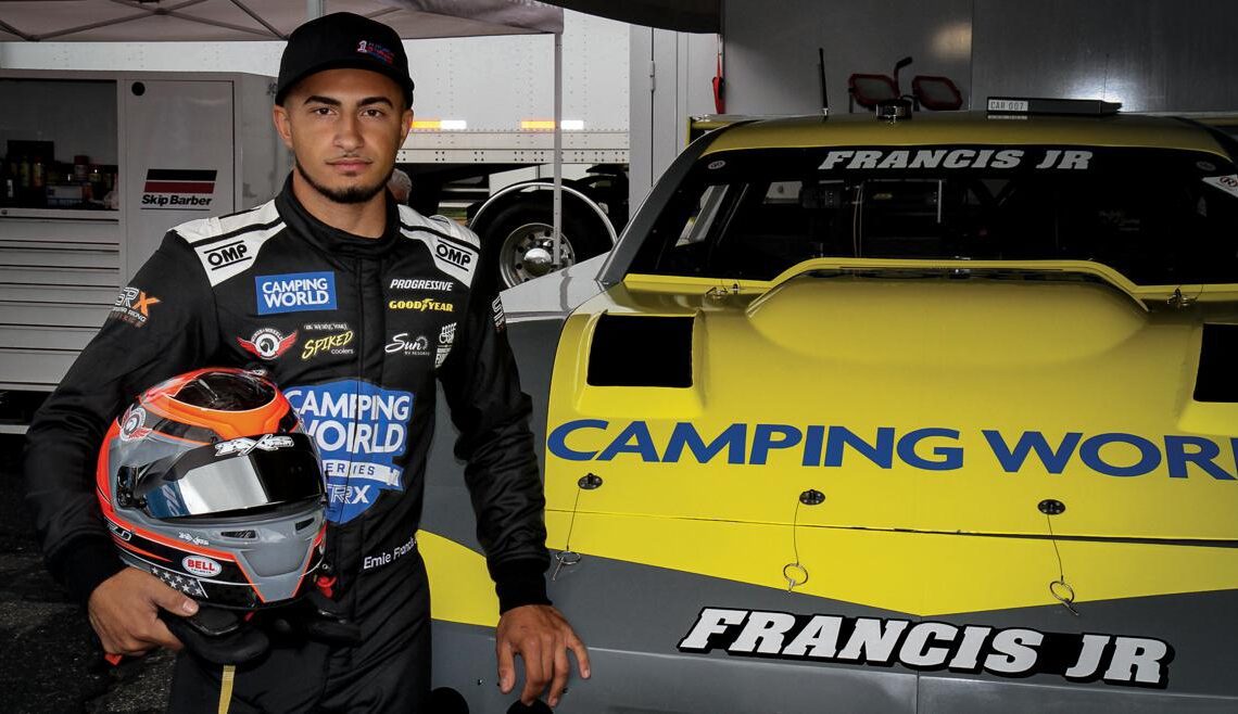 Meet Ernie Francis Jr., the 23-year-old racer running with today's m | Articles