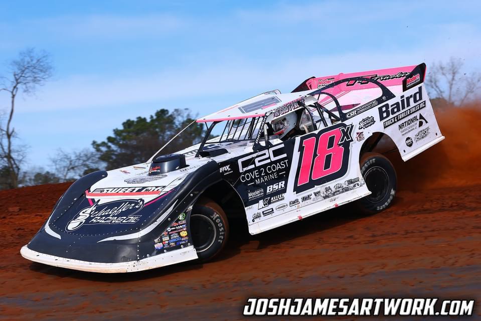 Michael Page makes it 6 consecutive Ice Bowl wins at the Talladega Short Track!! - Josh James Artwork