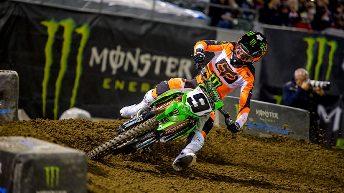 Monster Energy® Kawasaki’s Cianciarulo Sidelined for Remainder of the Monster Energy AMA Supercross Championship