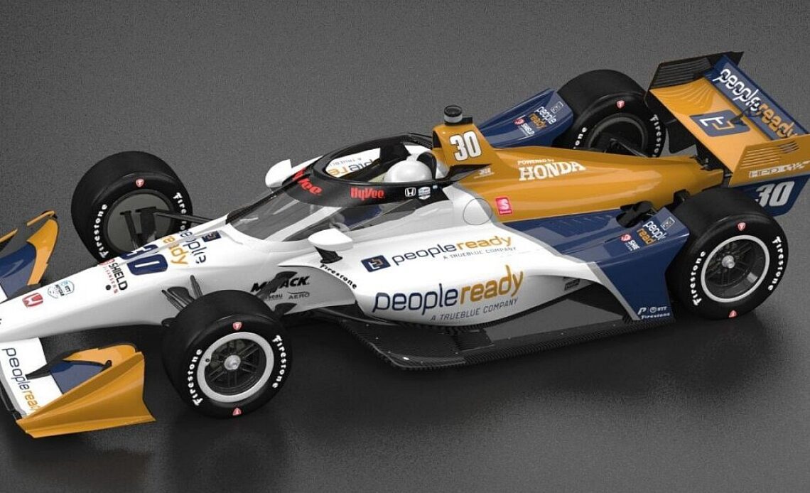 RLL reveals rookie Lundgaard’s PeopleReady Indy 500 livery