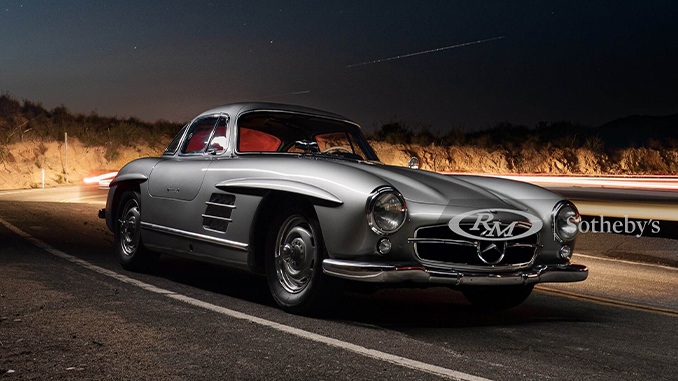 RM Sotheby’s to Offer ‘The Best of the Best’ 1955 Mercedes-Benz 300SL Alloy Gullwing at Arizona Auction