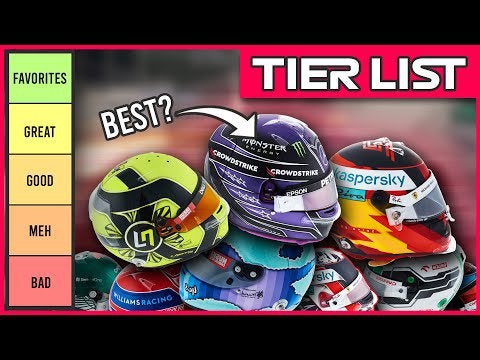 Ranking The Formula 1 2021 driver helmets!