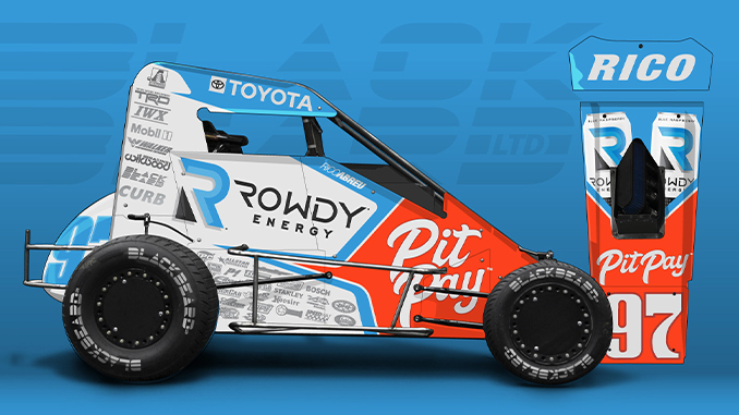 Rowdy Energy and Pit Pay App Return as Primary Chili Bowl Partners for Rico Abreu