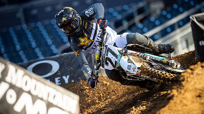 Solid Top-Five Result from Rockstar Energy Husqvarna Factory Racing’s Malcolm Stewart