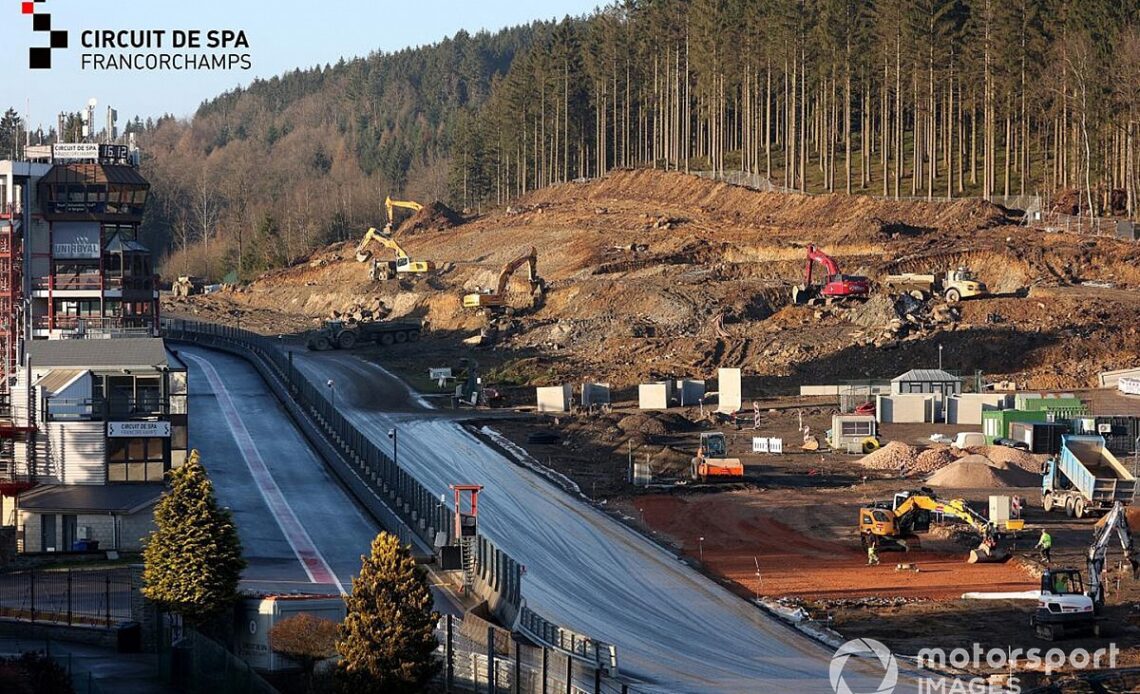 Spa-Francorchamps circuit revamp revealed in new photos