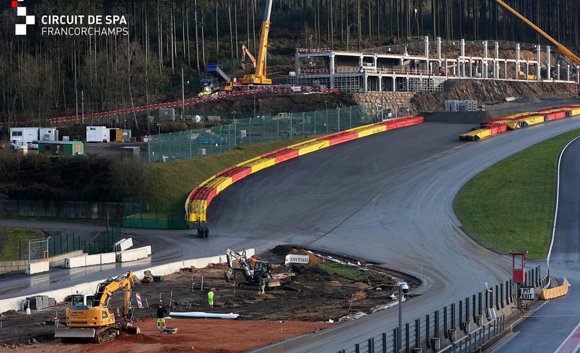 Spa reveals Eau Rouge and Raidillon run-off changes in latest update