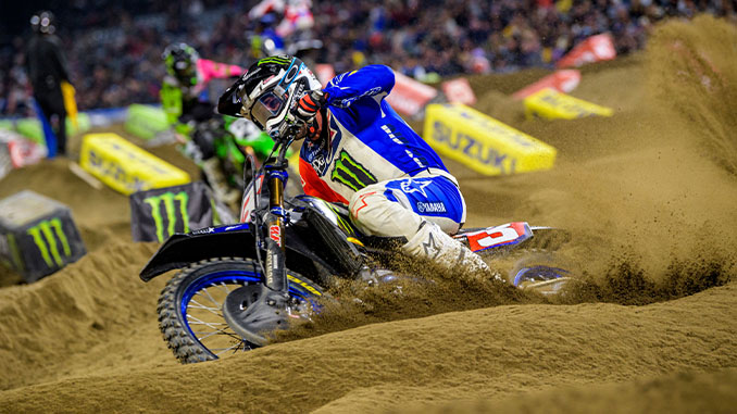 Tomac leads an all Monster Energy 450 class podium at Anaheim 2; Craig completes Monster sweep w/ 250 class win