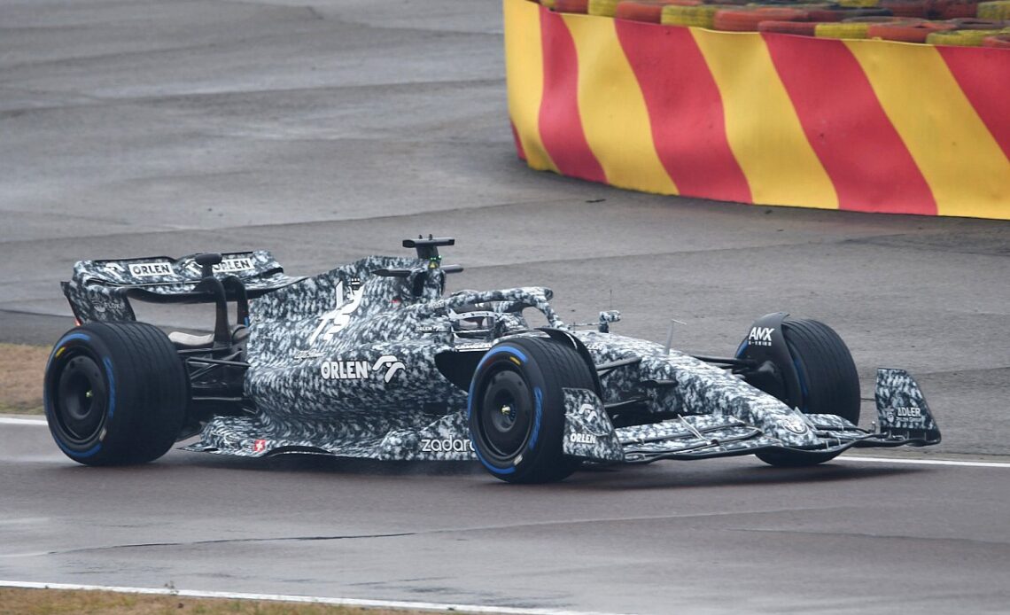 Alfa Romeo's 2022 F1 car revealed in Fiorano shakedown