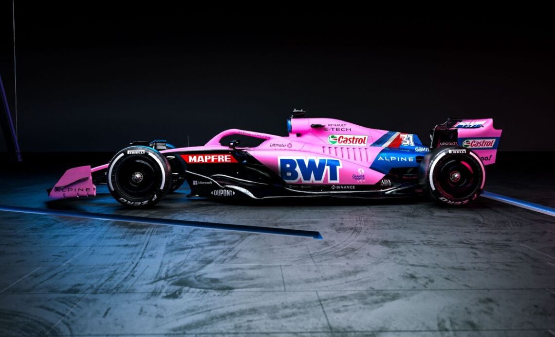 Alpine unveils two liveries for F1 season, will start season in pink