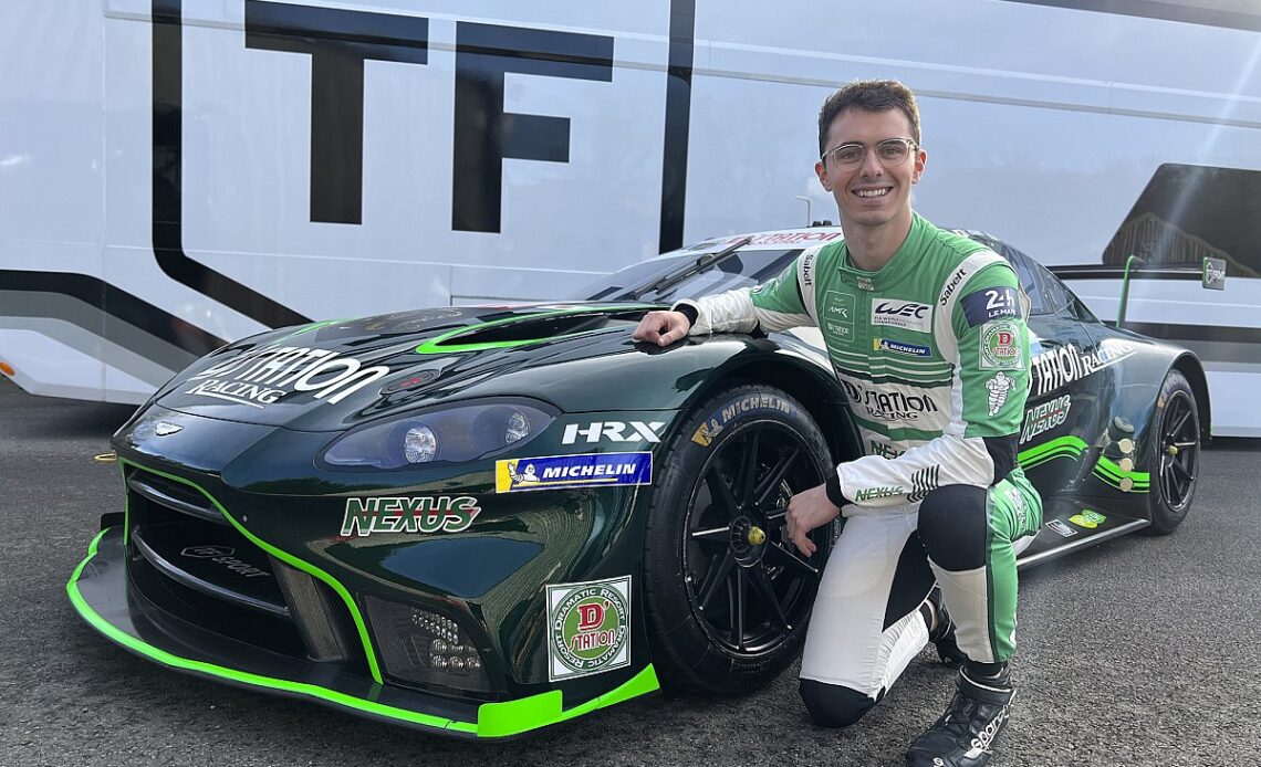 British sportscar racer Fagg steps up to WEC with D'Station Aston