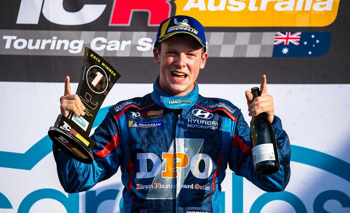 Brown seals TCR Australia return