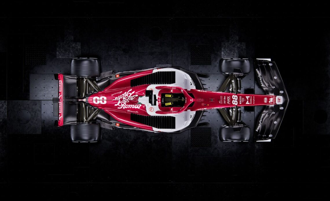 C42 is launched by the Alfa Romeo F1 Team