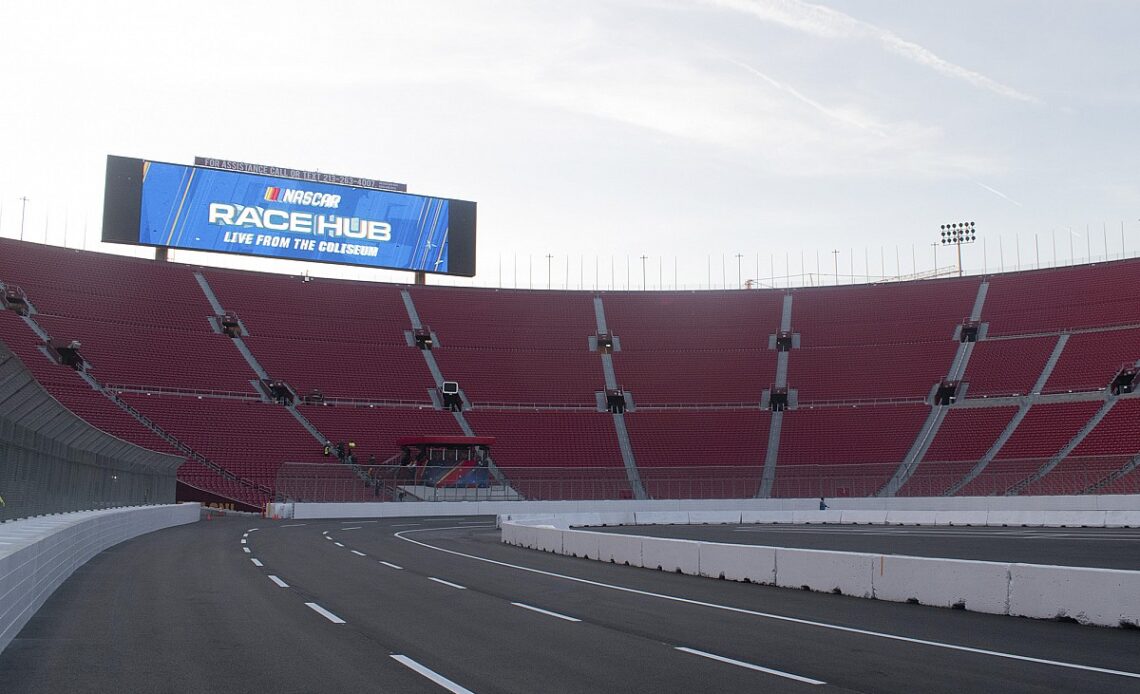 Clash at the L.A. Coliseum practice results: Elliott quickest