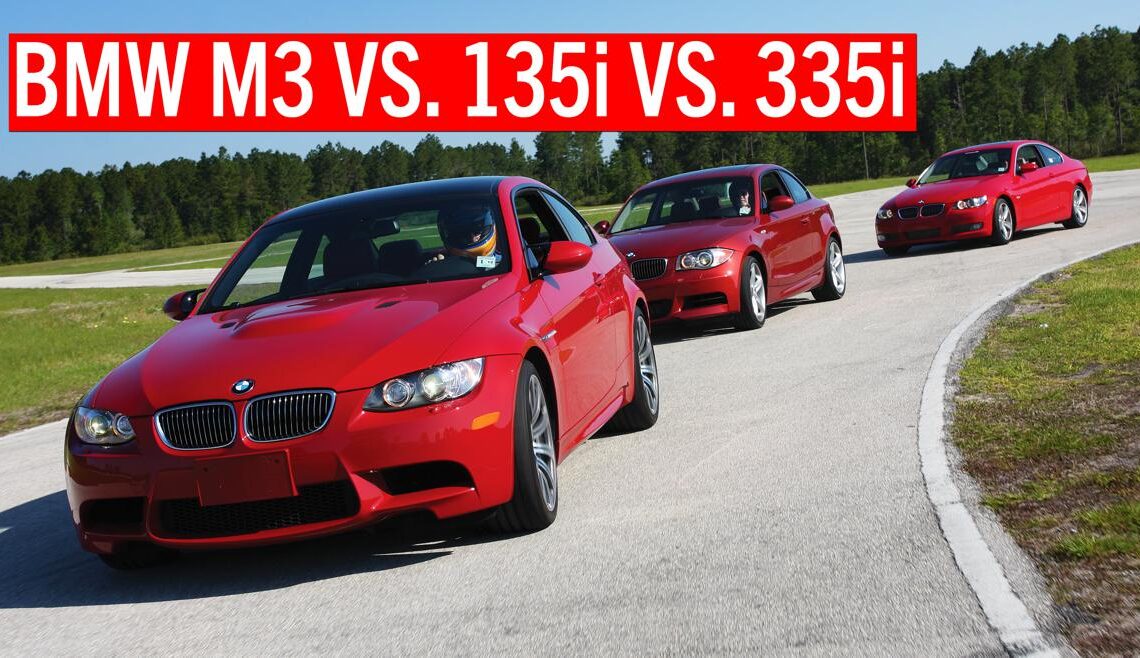 Comparing the BMW 135i against the M3 and 335i | Articles