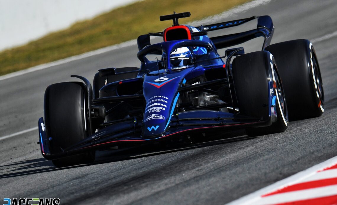 Nicholas Latifi, Williams, Circuit de Catalunya, 2022