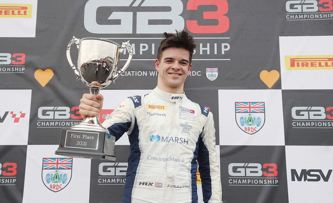 GB3 champion Zak O’Sullivan joins Williams F1 academy