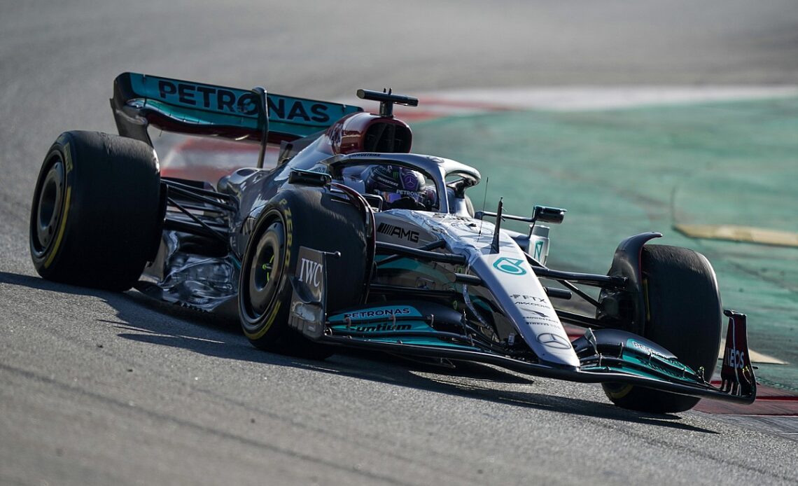 Hamilton leads Mercedes 1-2 on final day