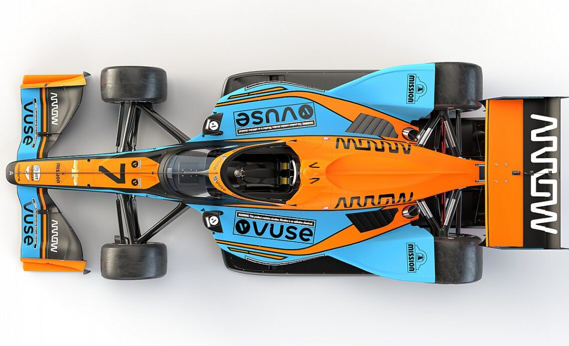 Heavily revised Arrow, Vuse liveries for O’Ward, Rosenqvist