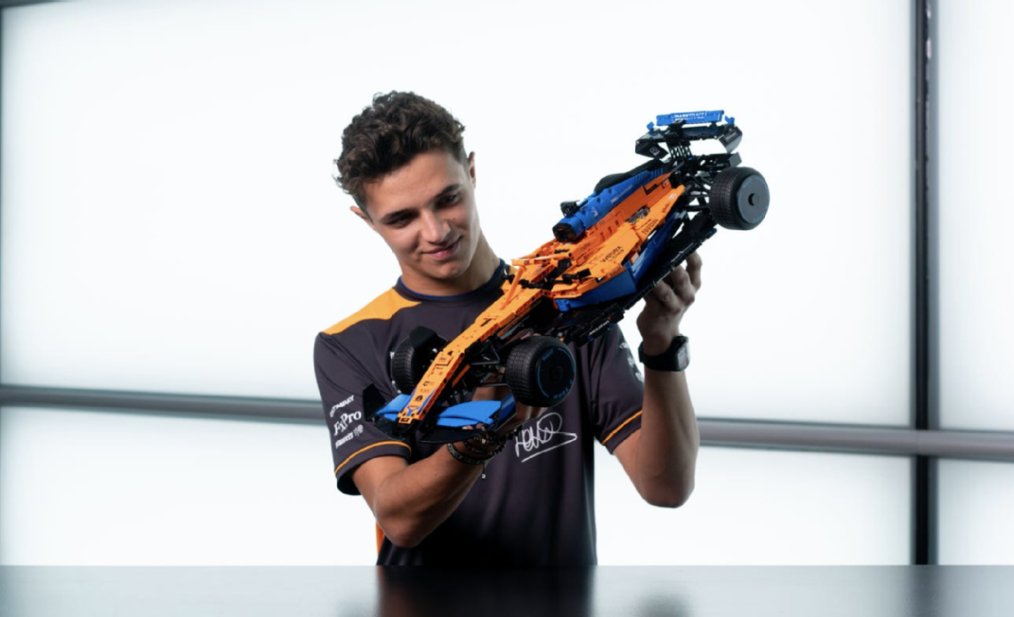 Lando Norris' LEGO Formula 1 car looks as fast as the real deal