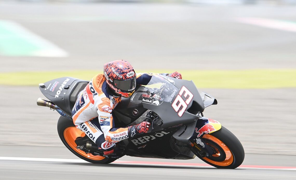 Marquez “felt something special” on Friday of Mandalika MotoGP test