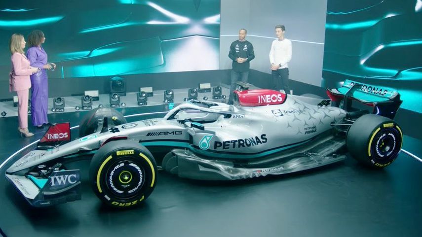 Mercedes reveals Lewis Hamilton's 2022 F1 car