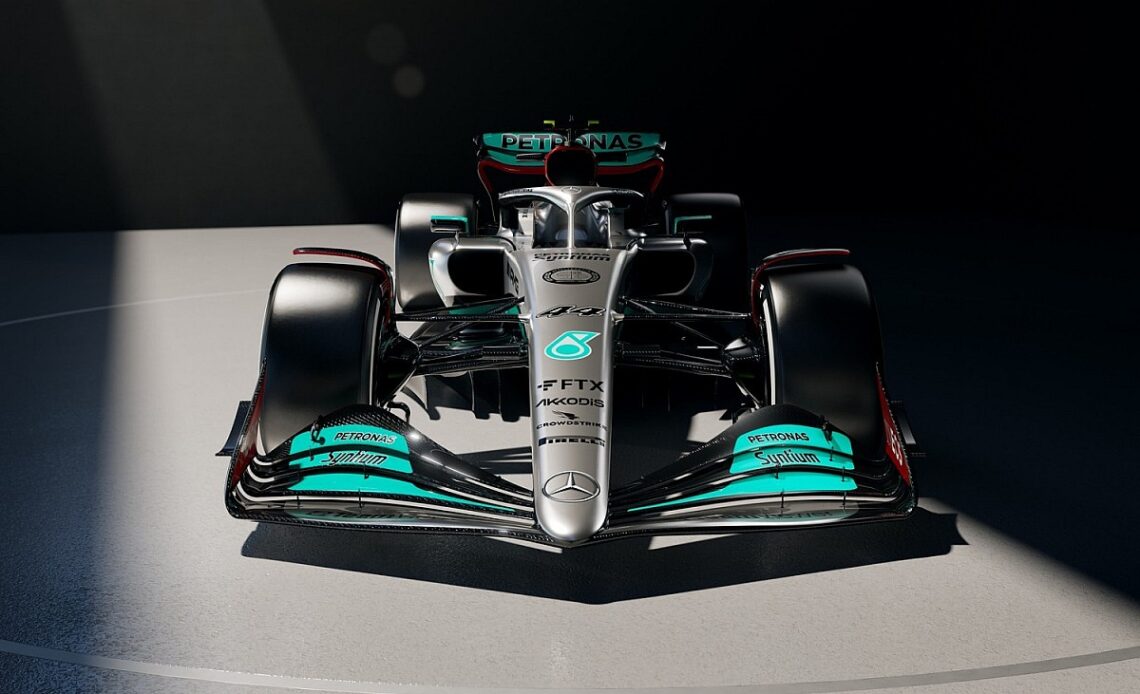 Mercedes unveils new W13 F1 car ahead of Silverstone shakedown