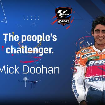 Mick Doohan takes the vote for the second Online Challenge