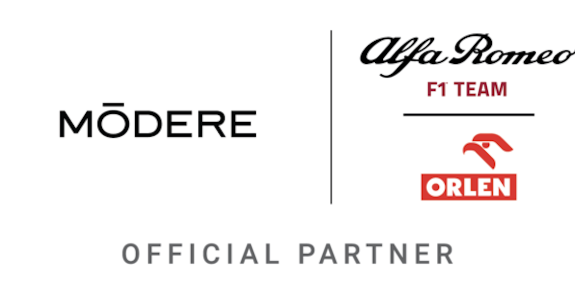 Modere | Alfa Romeo F1 Team | Partnership