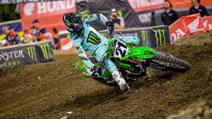 Monster Energy’s Anderson & Tomac go 1st/2nd @ Anaheim 3 450 class Main Event; Craig wins 250s, extends series lead