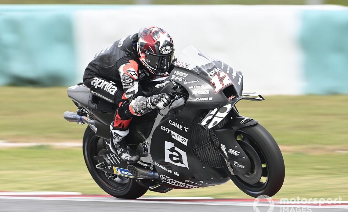 MotoGP champion Quartararo “impressed” with Aprilia’s 2022 bike