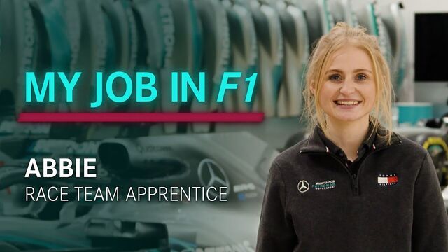 My Job in F1: Abbie | Race Team Apprentice